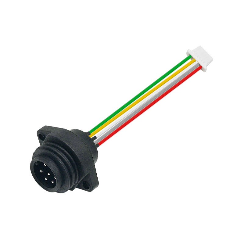 Hirschmann 932326100 CA 6 GS to JST SHR-06V-S-B cable